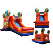 inflatable bounce house combo